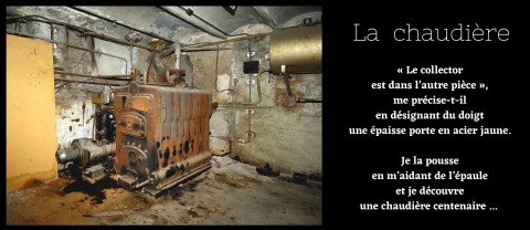 Chaudière en fonte