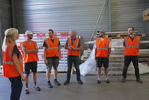 À la rencontre des entreprises du bâtiment, ici chez ACO France