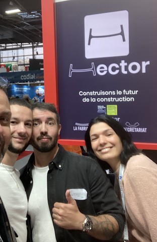 Kévin Jardinier, Jacques Sabater et Tania Ferreira, la team Hector