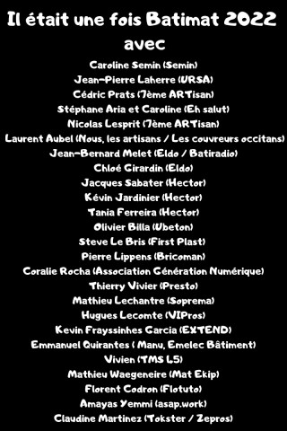 Le cast du siècle pour l'édition 2022 de Batimat