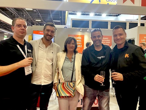 Kevin Frayssinhes Garcia, Jean-Bernard Melet, Claudine Martinez, Denis Gentile et Laurent Aubel