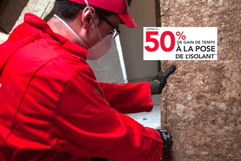 Solutions d'isolation ROCKWOOL, confort de pose pour les artisans