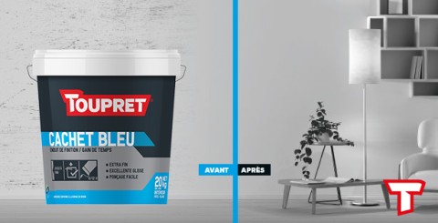Enduit TOUPRET le Cachet Bleu