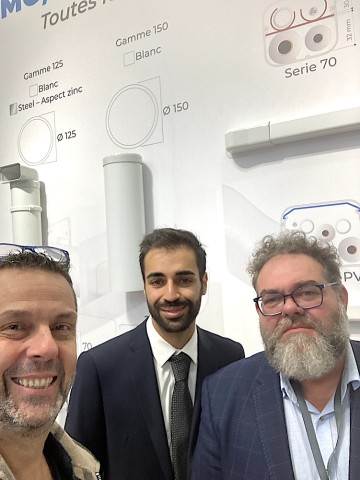 Rencontre sur le stand FIRST PLAST à Batimat