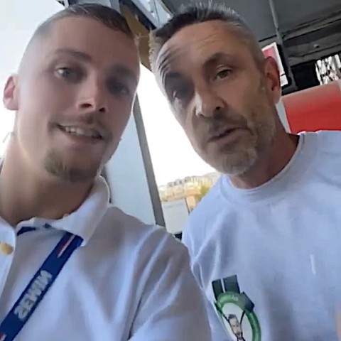 Dylan Touzé et Ludovic Szczepaniak