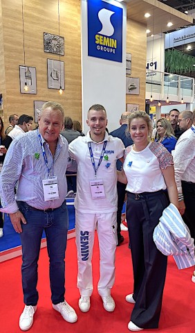Semin, père et fille avec Dylan