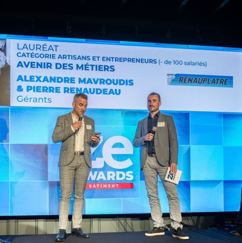ALexandre Mavroudis et PIerre Renaudeau RENAUPLATRE