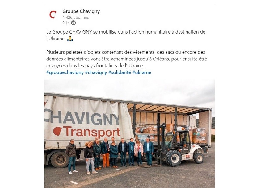 Groupe Chavigny - Ukraine