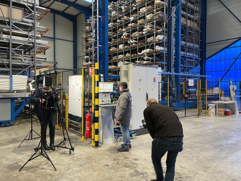 Poralu Groupe - Tournage pour la vidéo corporate, Janvier 2022.