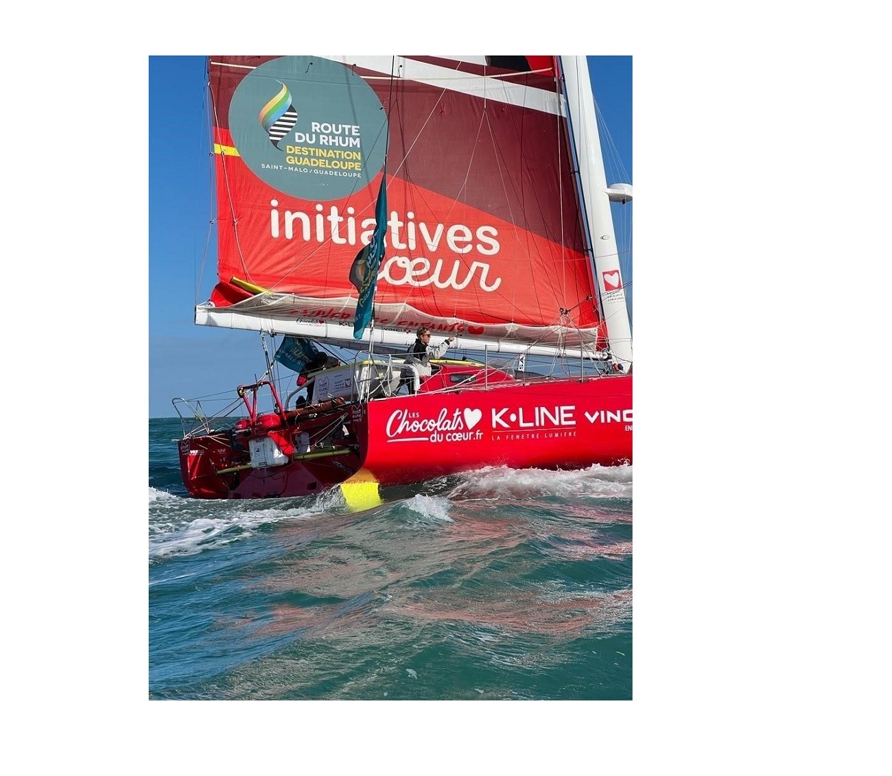 K-Line, départ pour la Route du Rhum 2022.