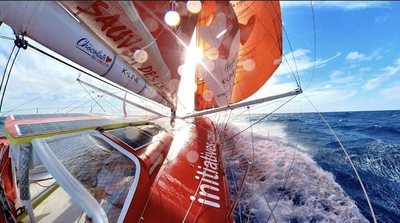 K-Line, départ pour la Route du Rhum 2022.