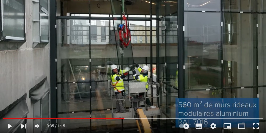 Lorillard, vidéo YouTube d'un chantier ERP.