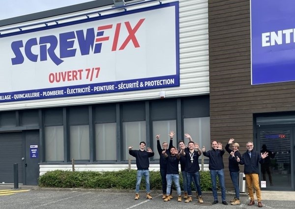 Screwfix Saint-Omer (62) - L'équipe commerciale.
