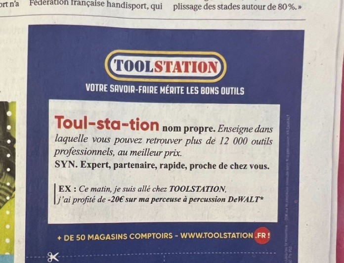 Annonce presse - ToolStation France.