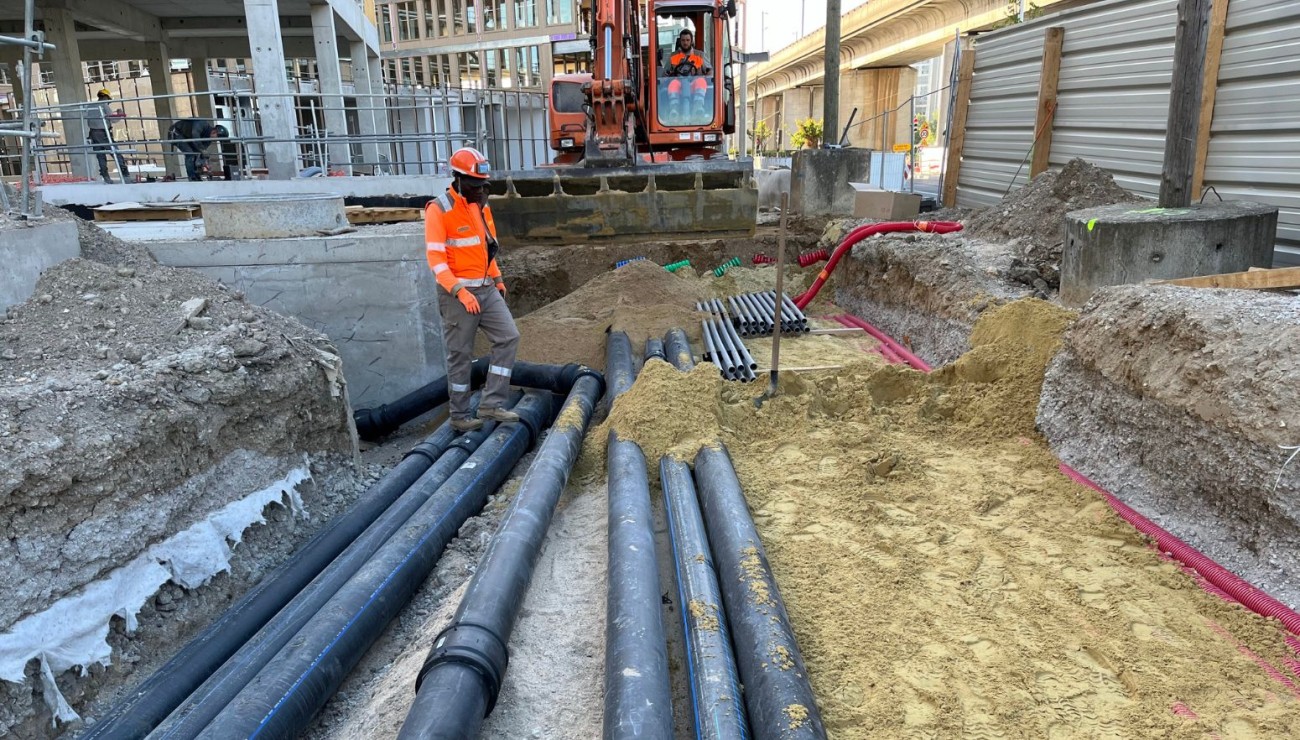 Arboretum construction bois campus bâtiments Nanterre