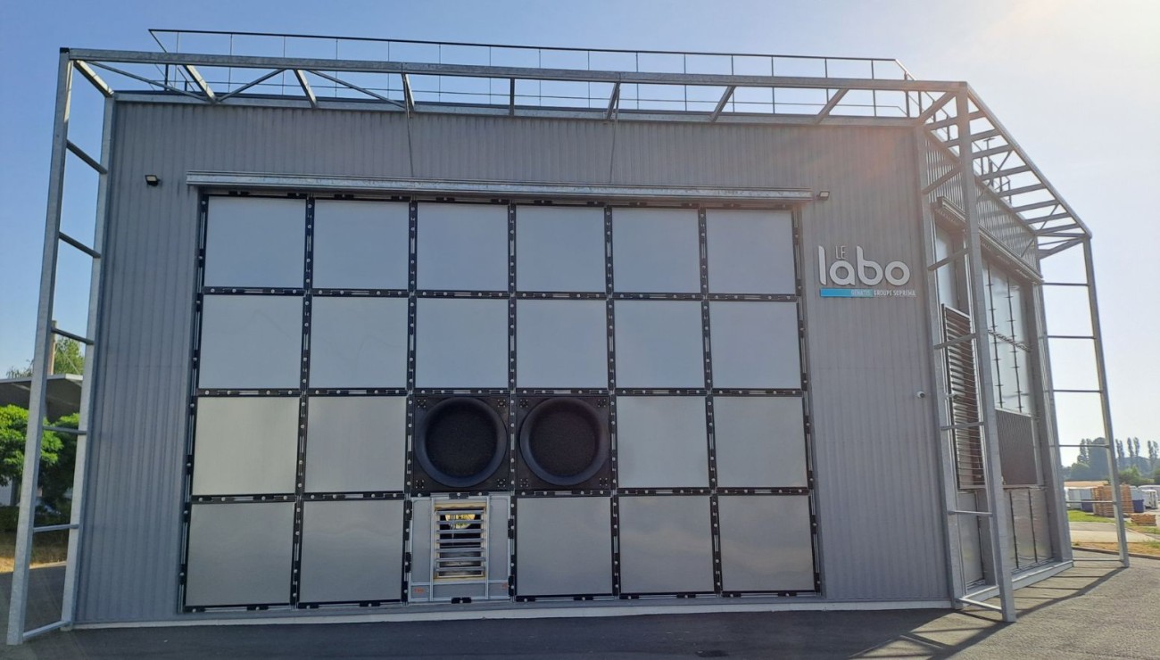 Bluetek site industriel de Luynes Labo Genatis