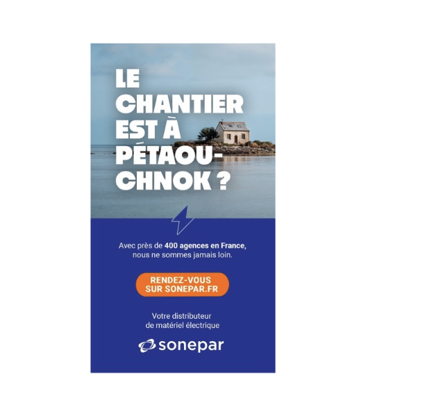 Sonepar, campagne de notoriété nationale 2025.