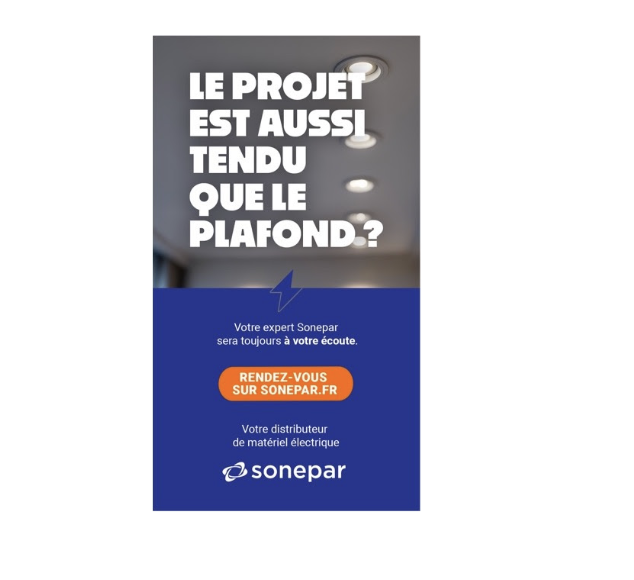 Sonepar, campagne de notoriété nationale 2025.