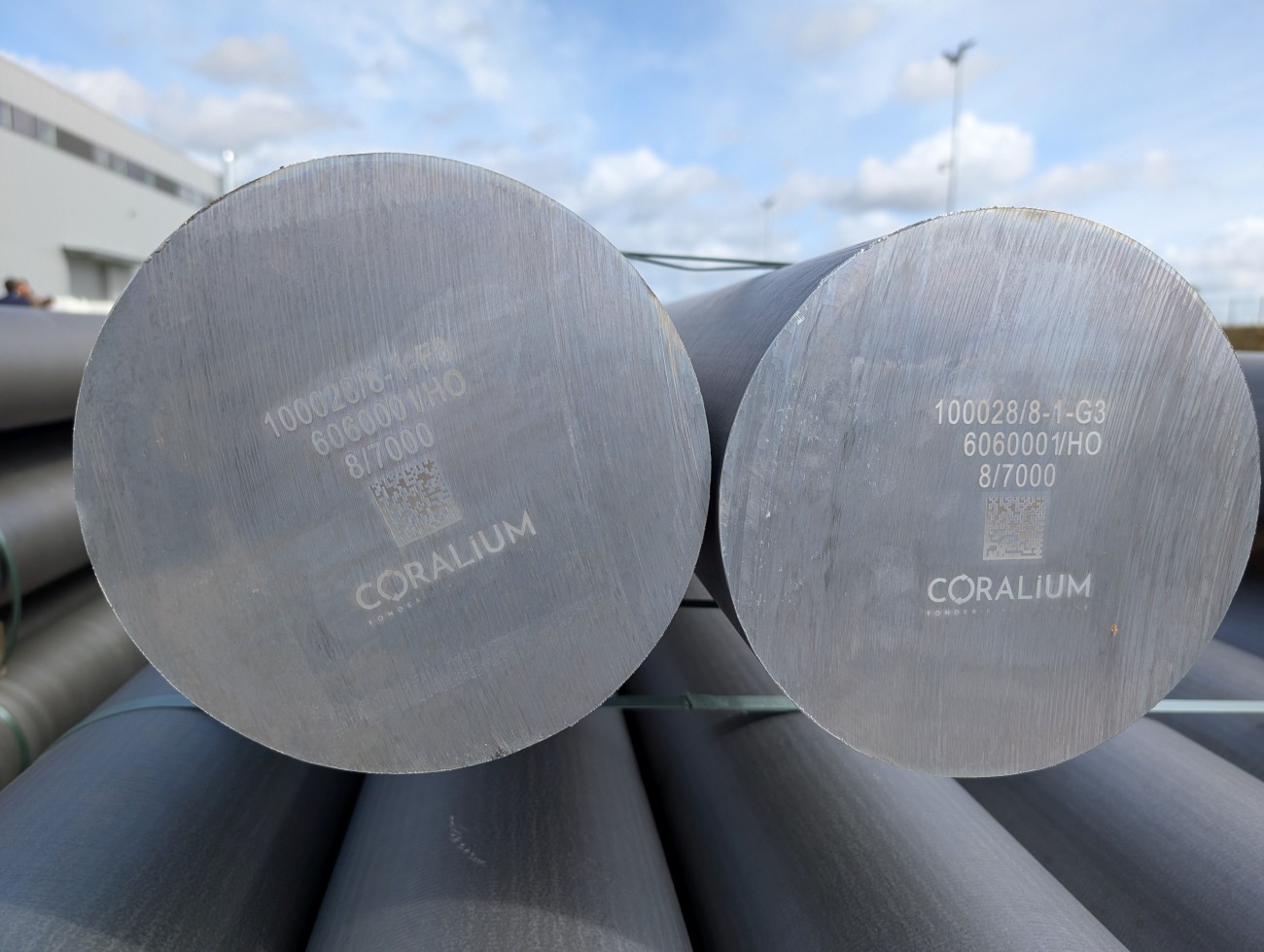 Usine de recyclage des menuiseries aluminium - Coralium (Vendée).