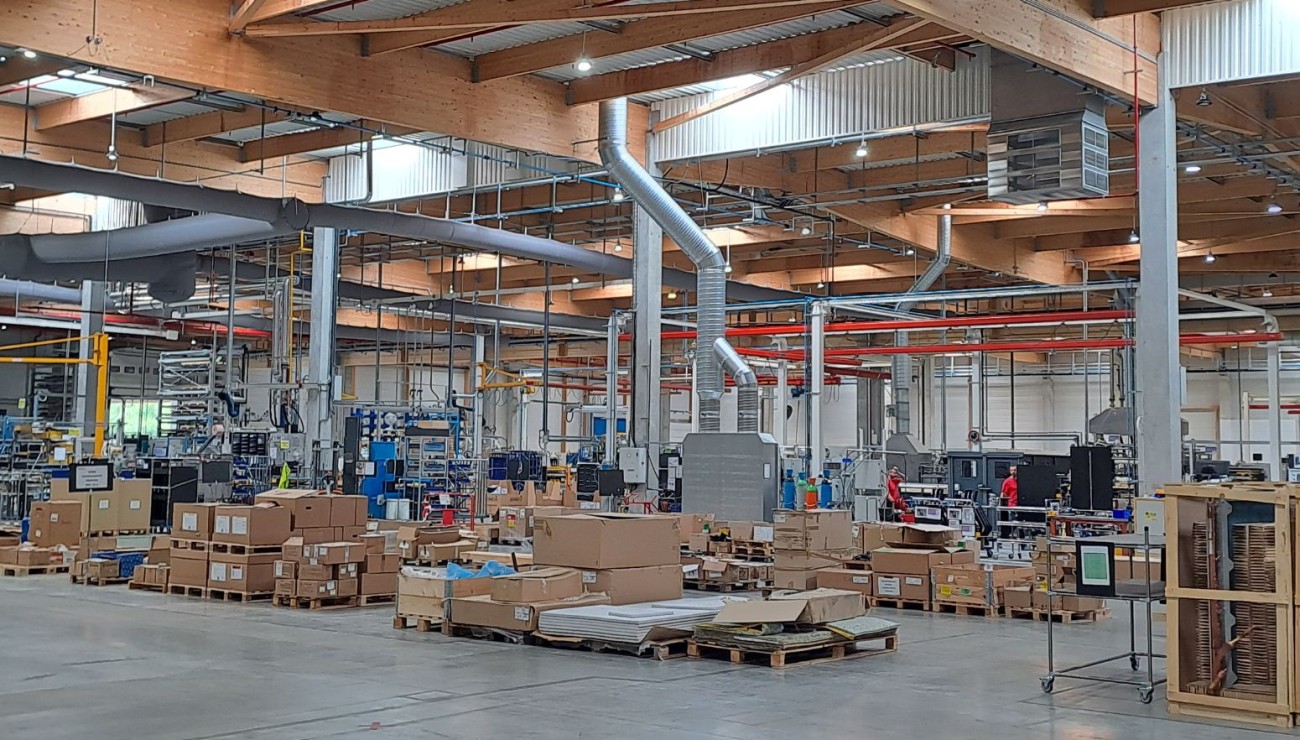 Reportage usine Atlantic Systèmes Boz