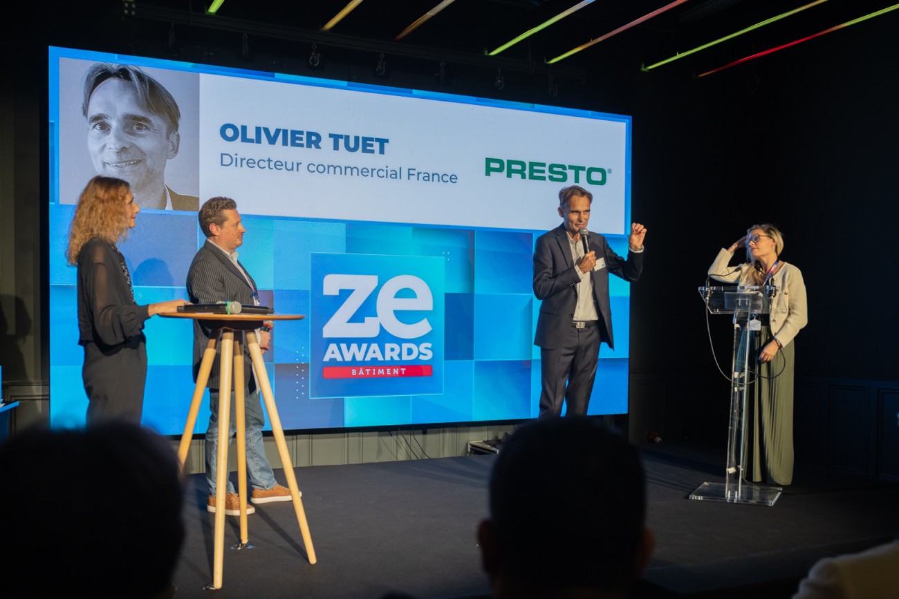 Olivier Tuet, directeur Commercial France Robinets PRESTO