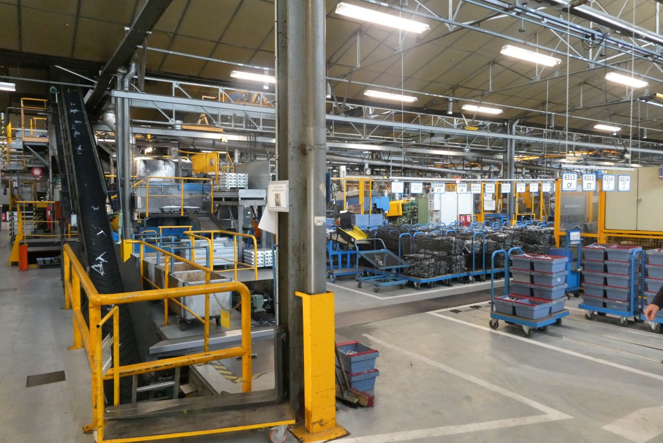 Usine d'Assa Abloy à Longué-Jumelles (Maine-et-Loire)