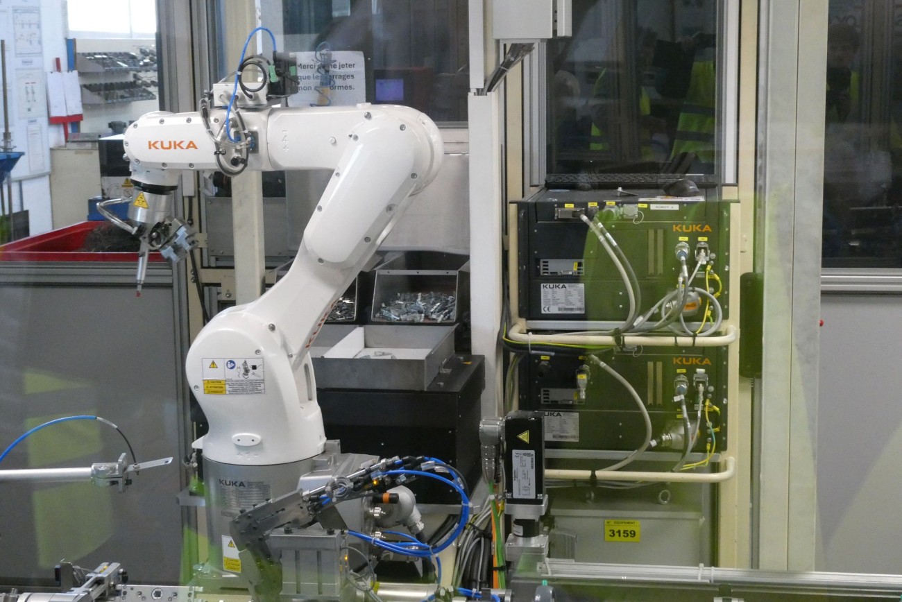 L'usine d'Assa Abloy à Longué-Jumelles (Maine-et-Loire).