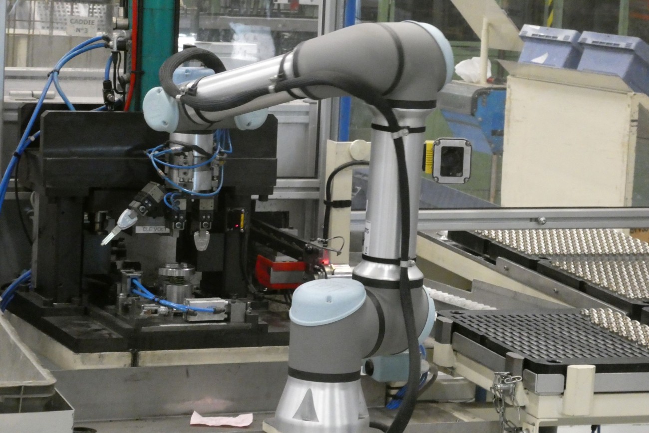 L'usine d'Assa Abloy à Longué-Jumelles (Maine-et-Loire).