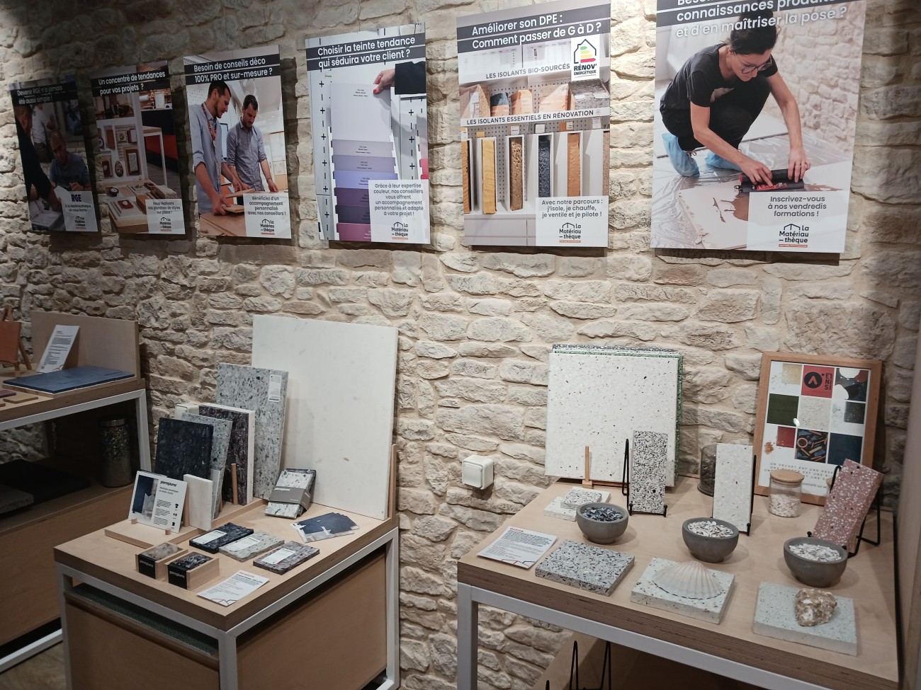 Nouveau parcours client de La Matériauthèque by La Plateforme du Bâtiment.