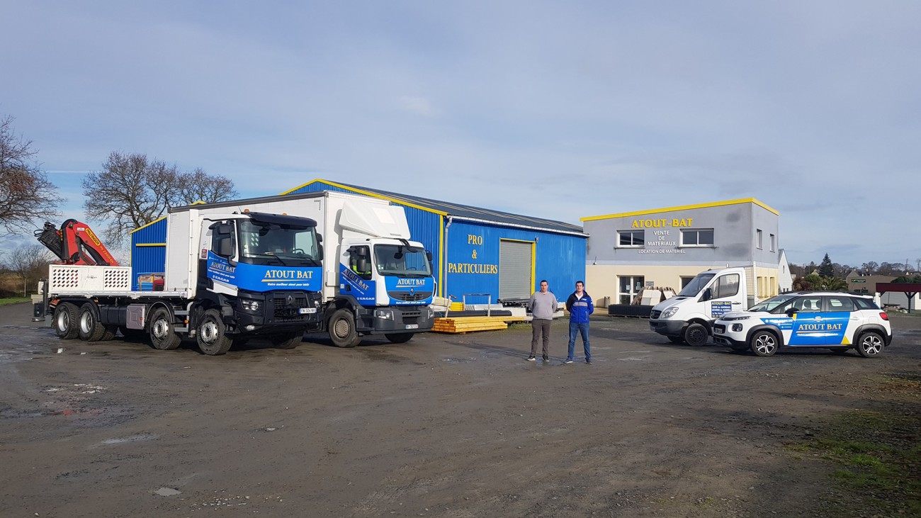Atout Bat (Côtes-d'Armor), nouvel adhérent France Matériaux.