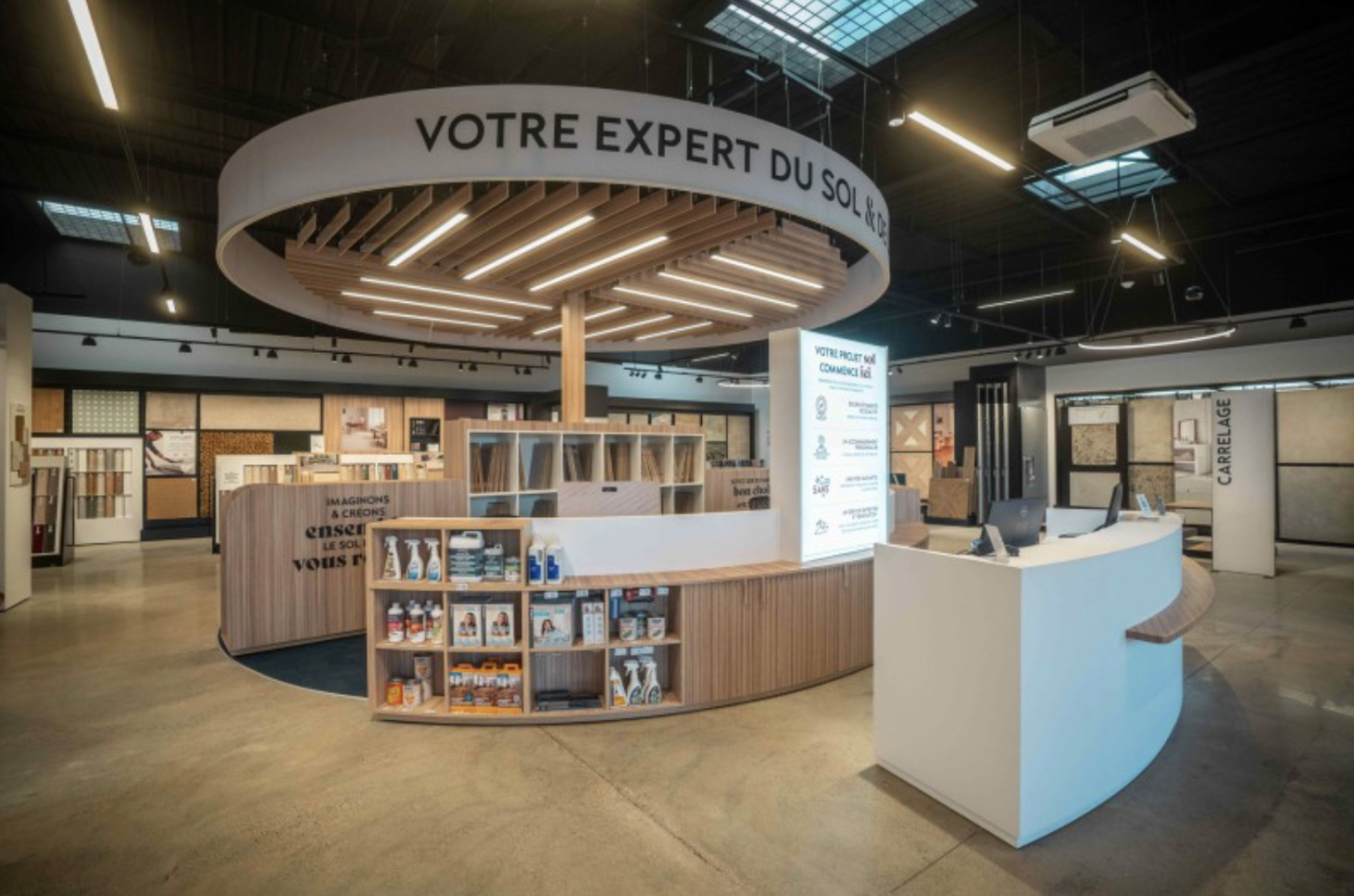 Saint-Maclou se repositionne sur les revêtements de sol.