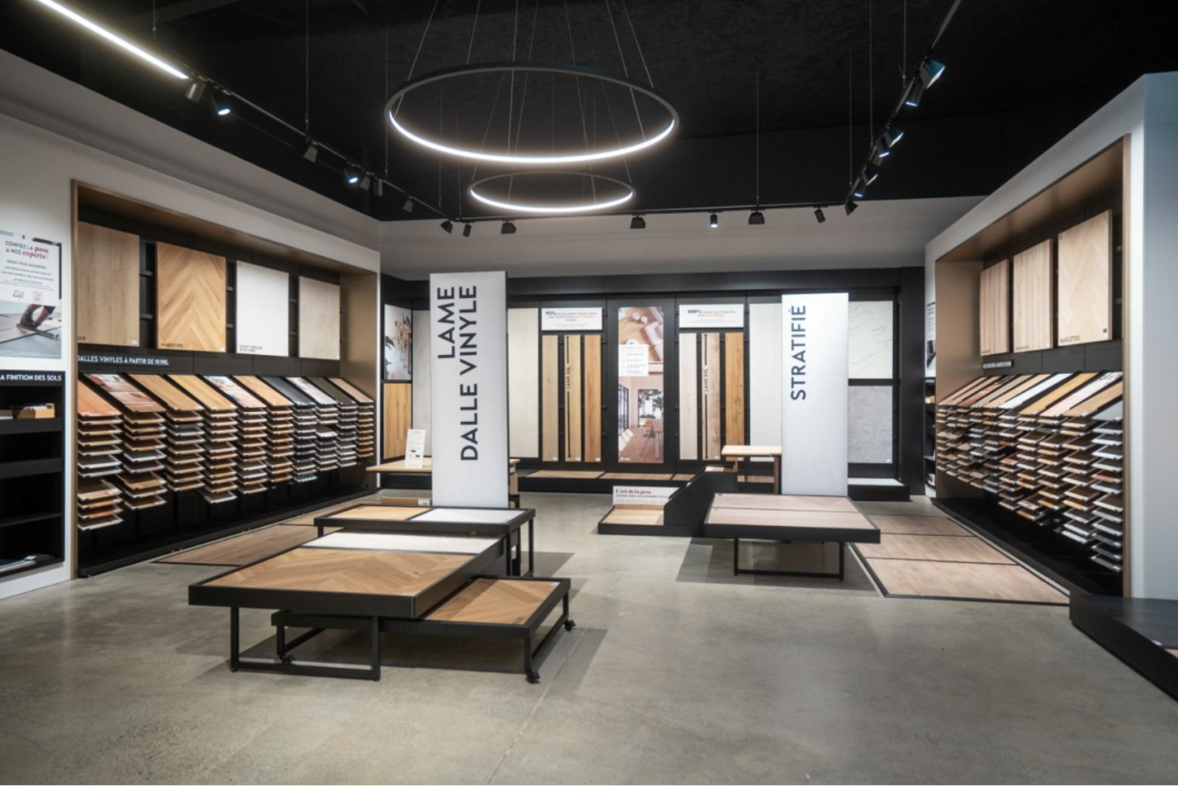 Saint-Maclou se repositionne sur les revêtements de sol.