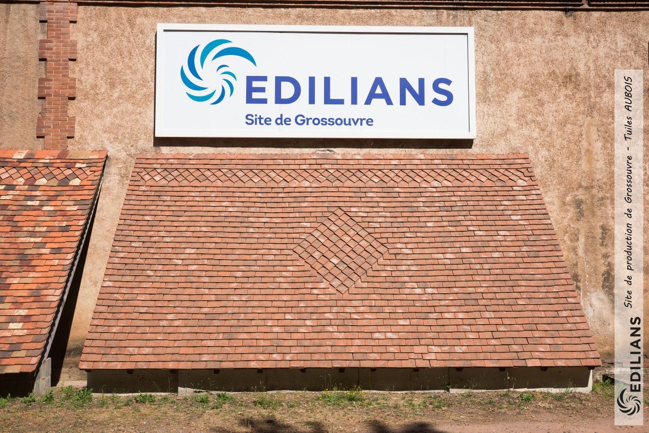 Edilians Grossouvre usine tuilerie