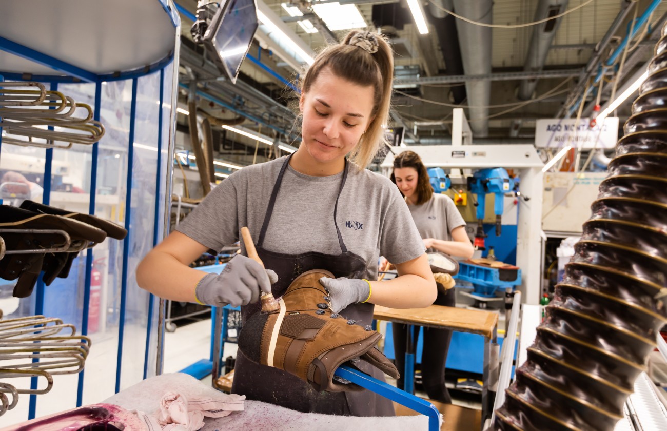 Usine HAIX en Croatie à Mala Subotica
