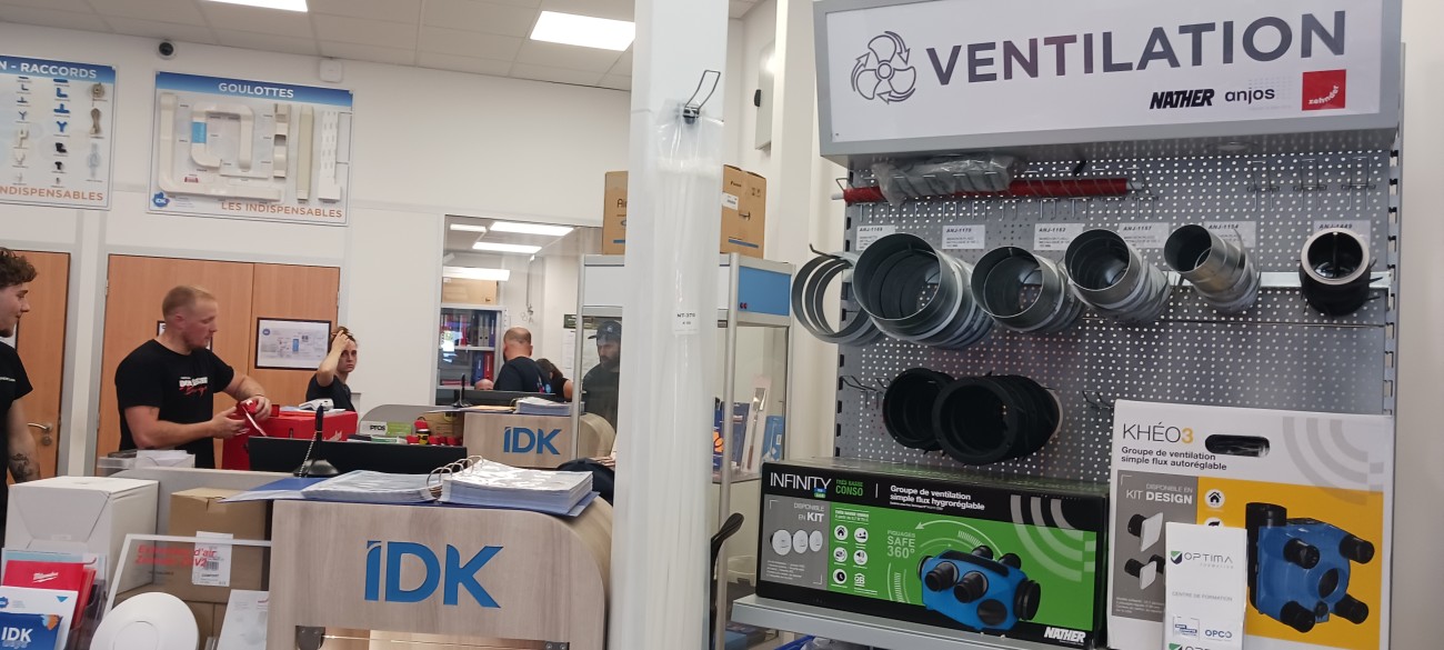 IDK, offre Ventilation.