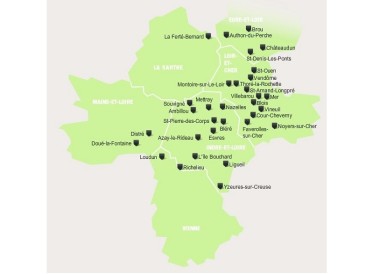 Groupe Chavigny - Implantations région Centre