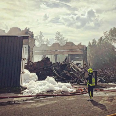 115 sapeurs-pompiers seront mobilisés le jour de l'incendie de First Plast à Chelles