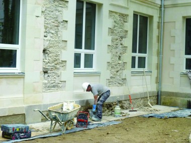 chantier collège Nantes 