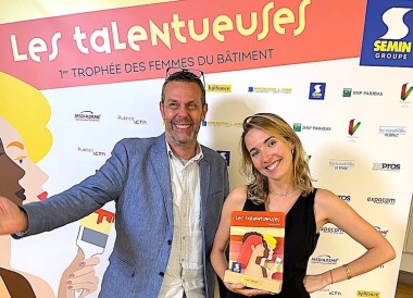 Avec Marion lors de la remise des trophées des Talentueuses