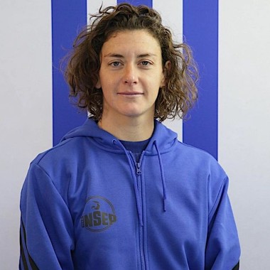 Louise Guillet, capitaine de l'équipe de France de water-polo