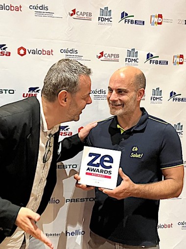 Stéphane Aria avec son Ze Awards