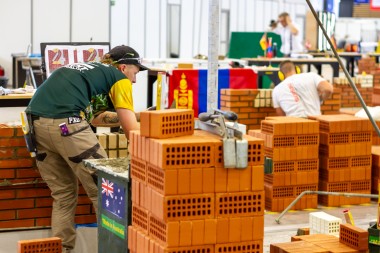 Worldskills 2024 Lyon maçonnerie