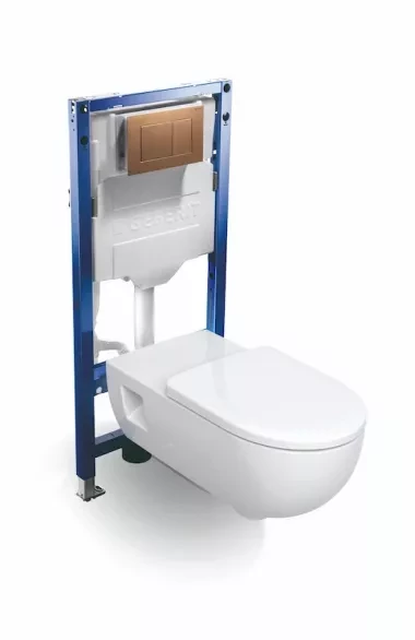 WC suspendu bâti support Geberit Duofix4 toilettes