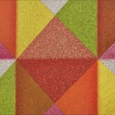 Dalles de moquette recyclées