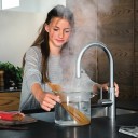 Robinet d'eau bouillante