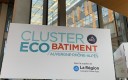 Logo du Cluster Eco-Bâtiment AuRA.