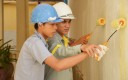 Formation au métier de la peinture - Cambodge.