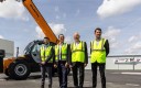 Adrien Dufloer et François Renault, pour Kiloutou, Michel Denis et Hervé Ouisse, pour Manitou.