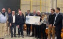 Opération "Peintres du Sourire" 2024 - Remise de chèque.