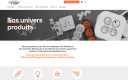 Homepage du site internet du groupe HBF.